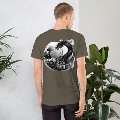 Dueling Dragons Experience Unisex t-shirt - Back - Design 13