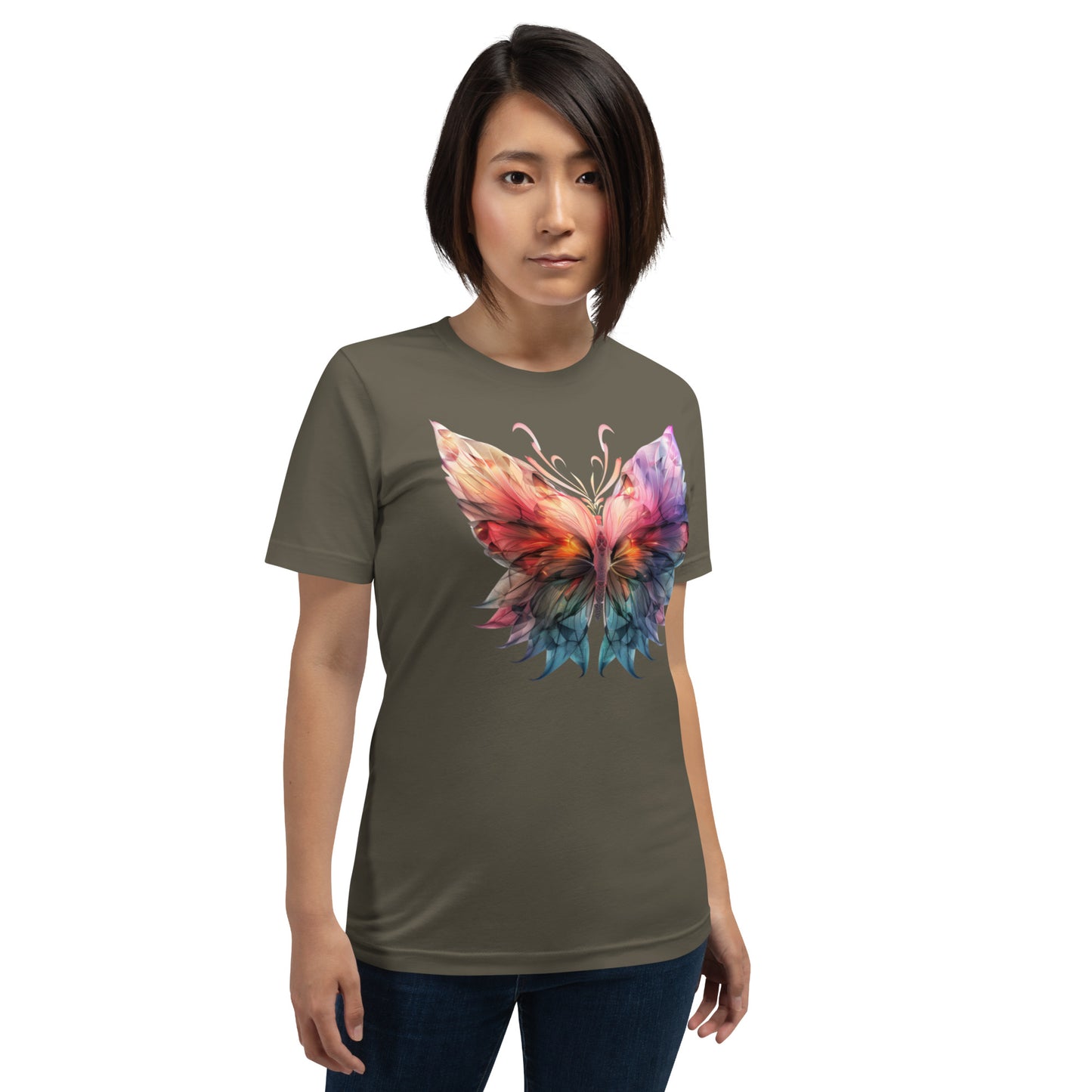 Misty Meadows - Fairy T-shirt v2 - Print on Front