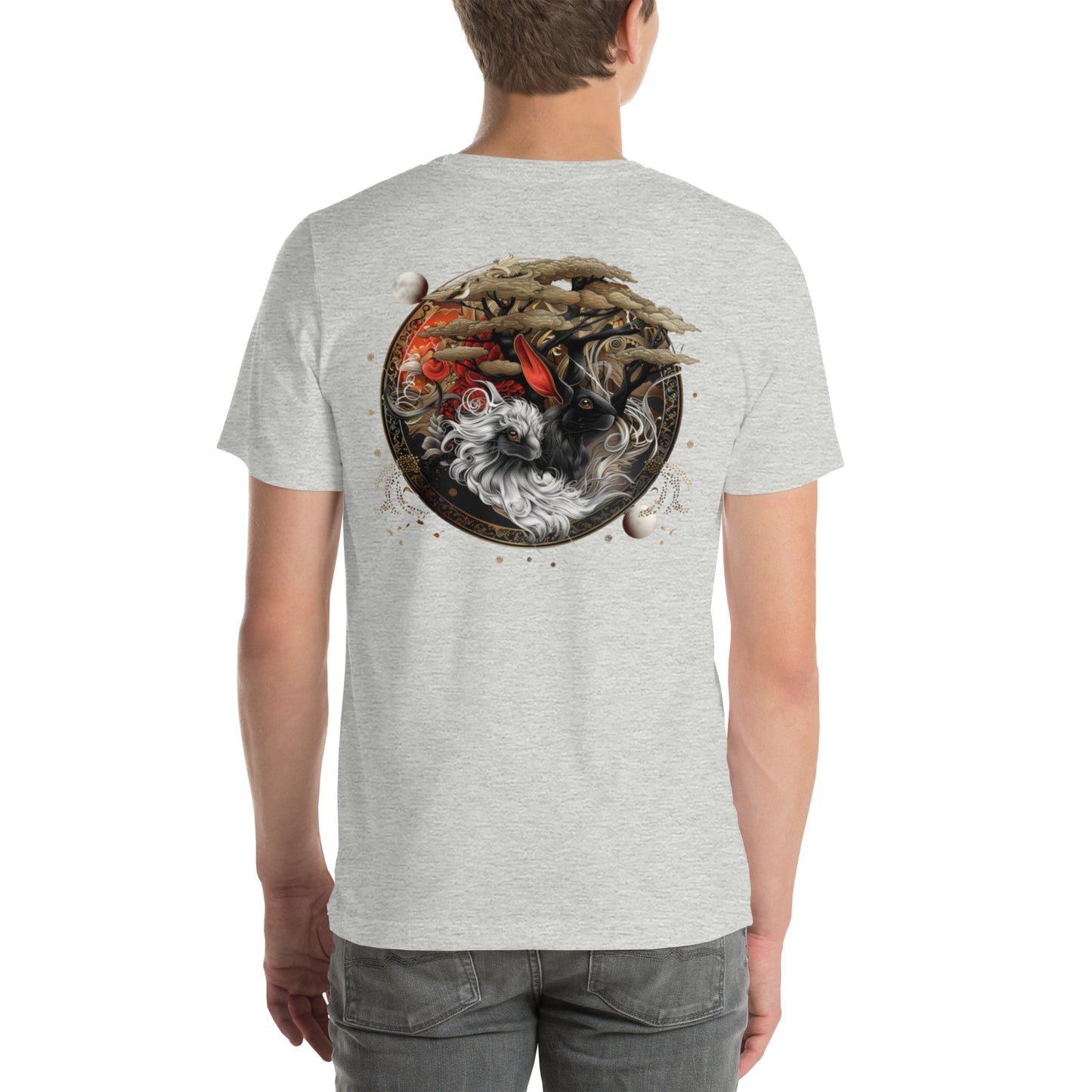 Misty Meadows Inspired T-shirt v11 - Print on Back