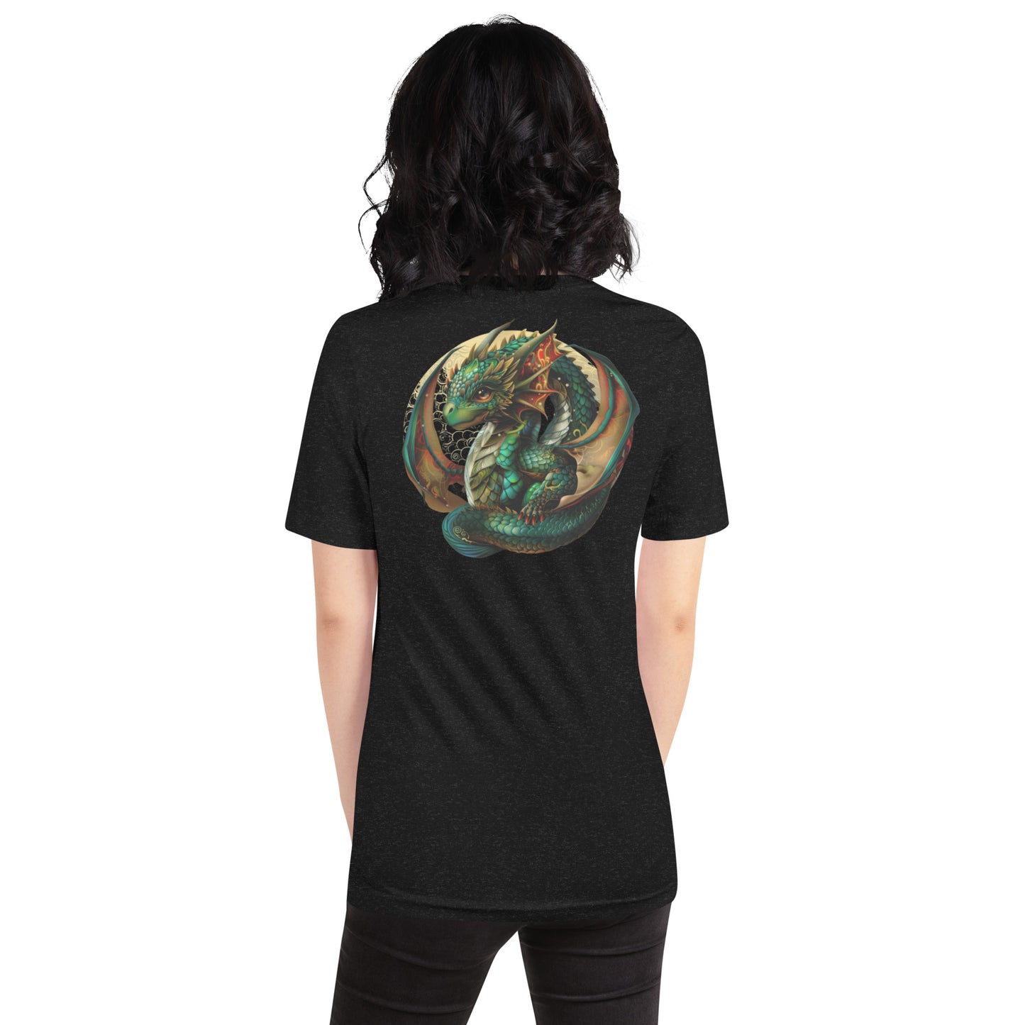 Dueling Dragons Experience Unisex t-shirt - Back - Design 15