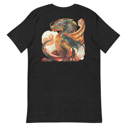 Dueling Dragons Experience Unisex t-shirt - Back - Design 12