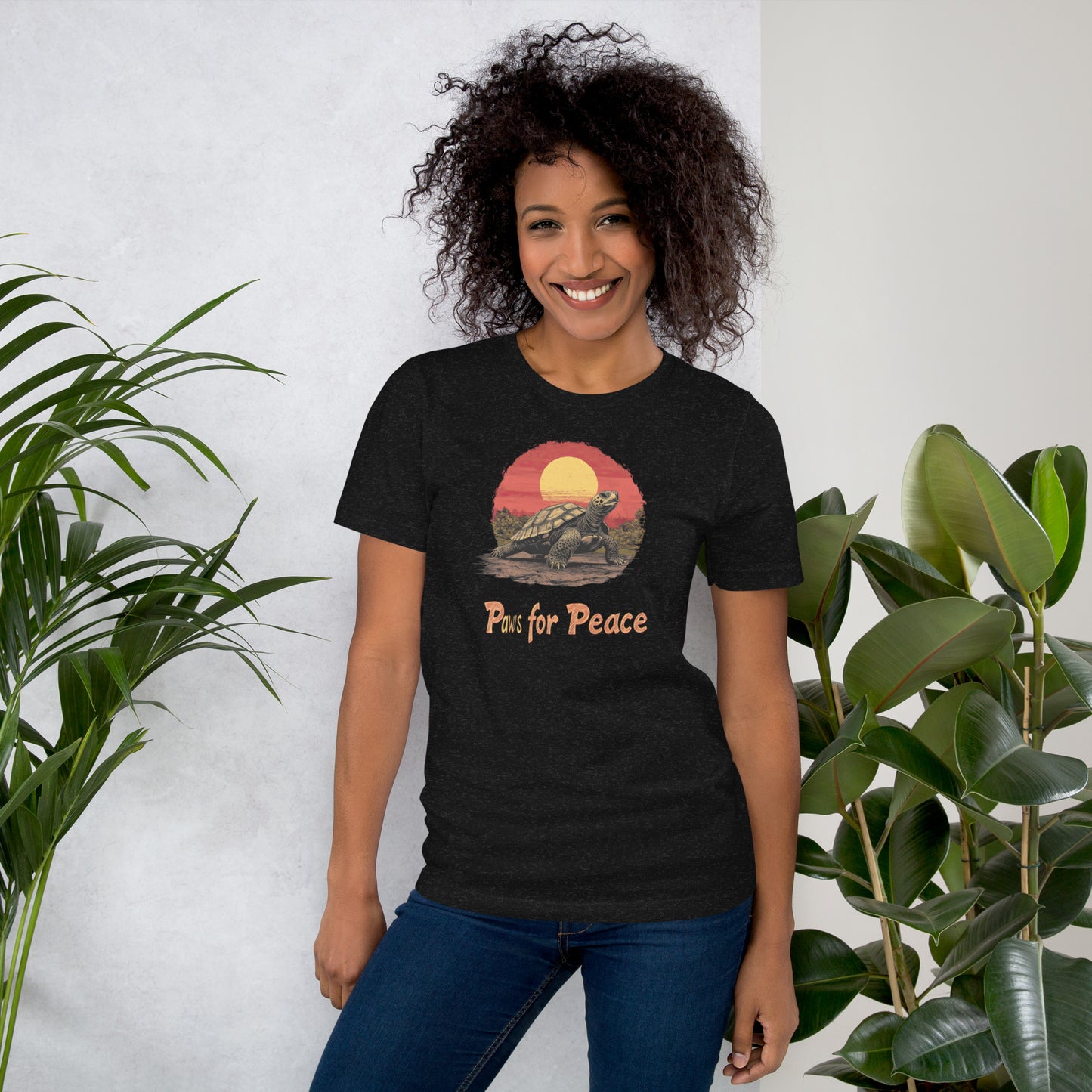 "Paws" for Peace Unisex t-shirt