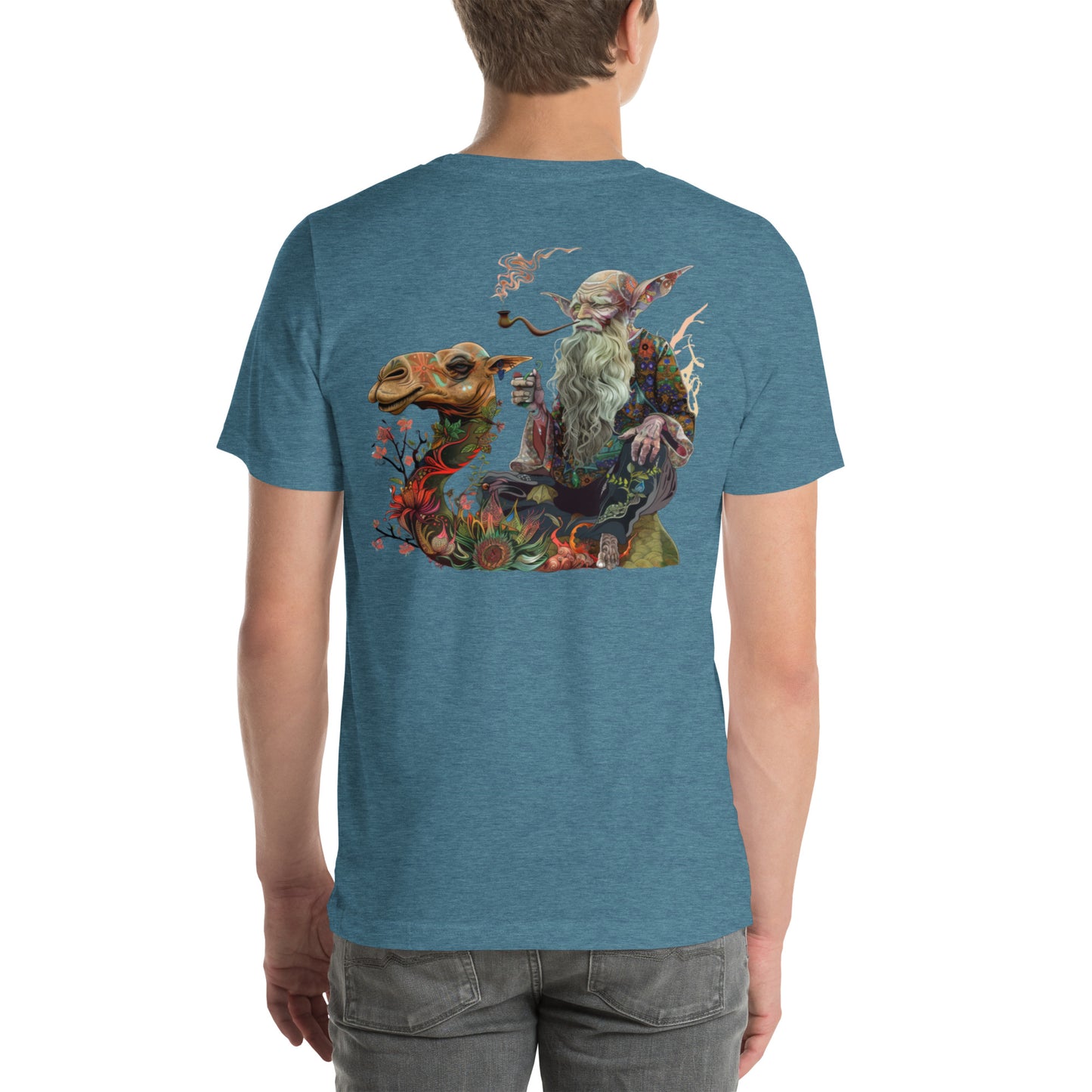 Misty Meadows - Smokin Troll T-shirt v2 - Print on Back