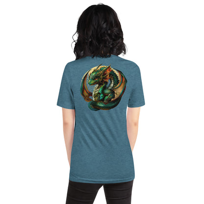 Dueling Dragons Experience Unisex t-shirt - Back - Design 15