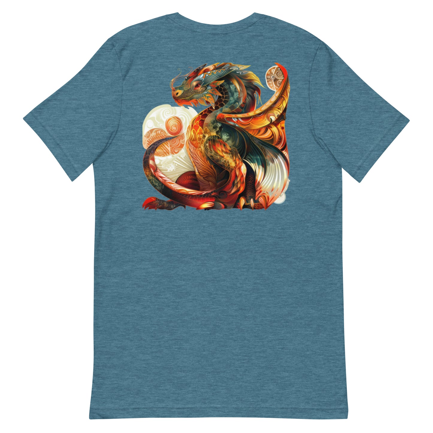 Dueling Dragons Experience Unisex t-shirt - Back - Design 12