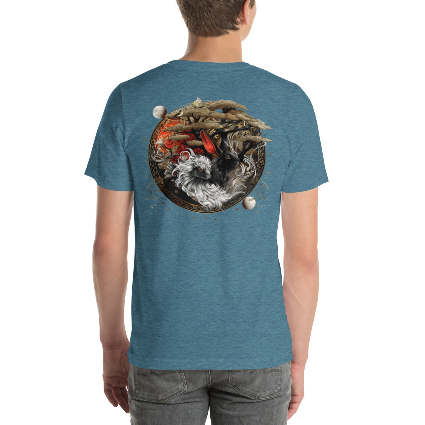 Misty Meadows Inspired T-shirt v11 - Print on Back