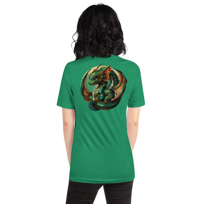 Dueling Dragons Experience Unisex t-shirt - Back - Design 15