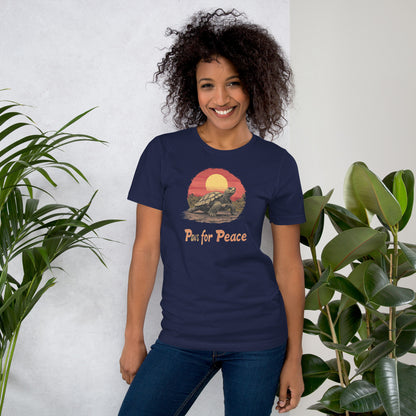 "Paws" for Peace Unisex t-shirt