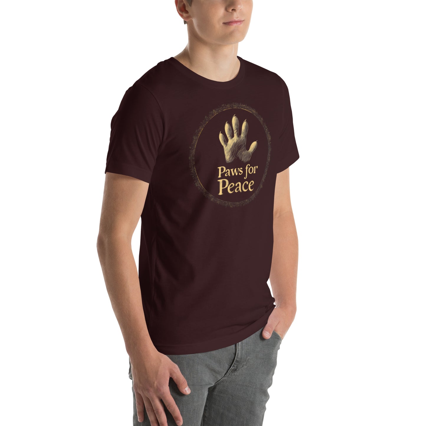 "Paws" for Peace Unisex t-shirt