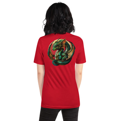 Dueling Dragons Experience Unisex t-shirt - Back - Design 15