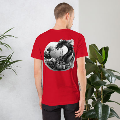 Dueling Dragons Experience Unisex t-shirt - Back - Design 13