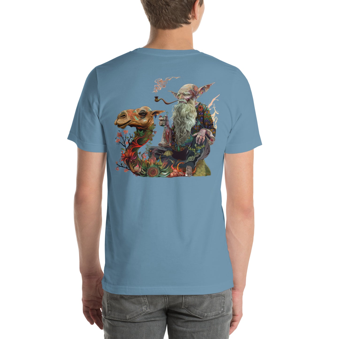 Misty Meadows - Smokin Troll T-shirt v2 - Print on Back