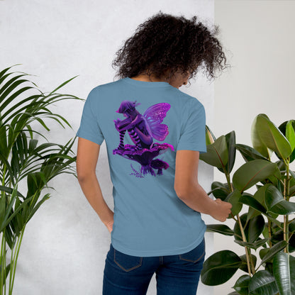 Misty Meadows - Reading Fairy T-shirt v2 - Print on Back