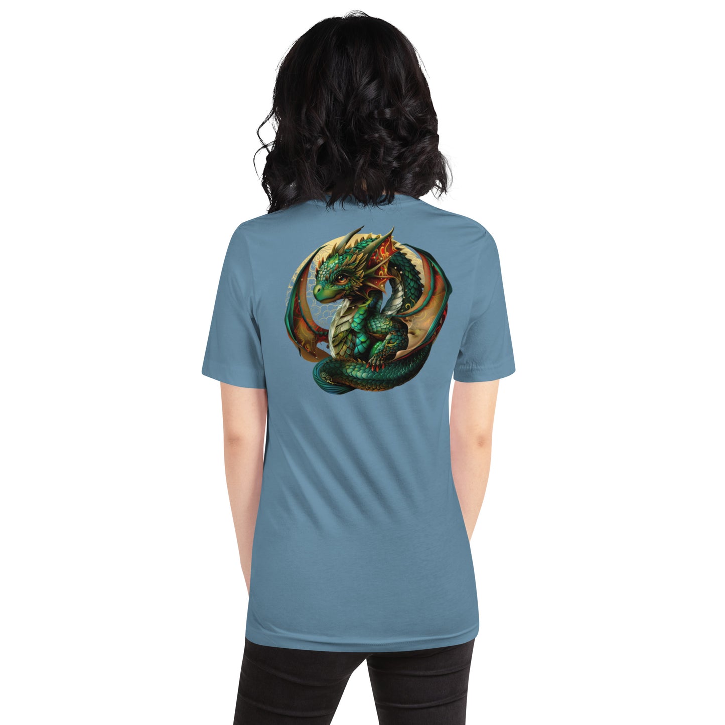 Dueling Dragons Experience Unisex t-shirt - Back - Design 15