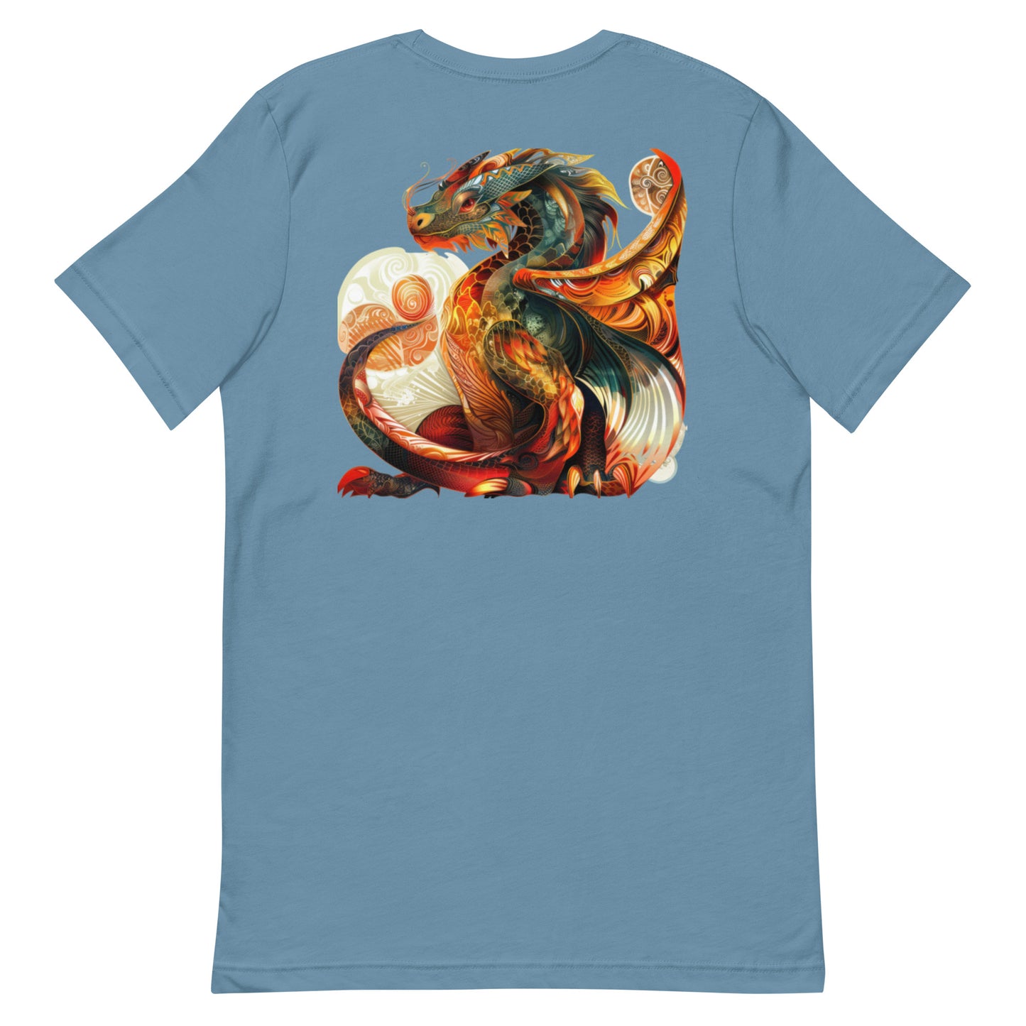 Dueling Dragons Experience Unisex t-shirt - Back - Design 12