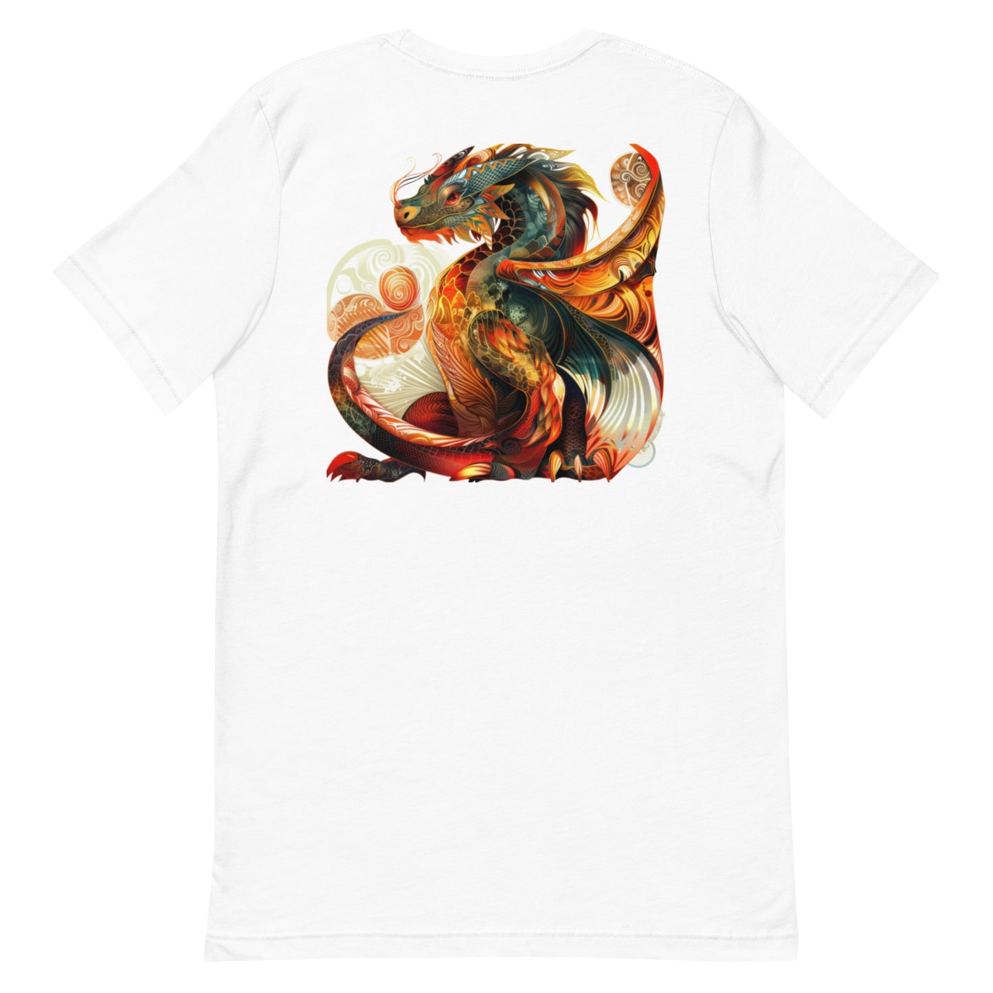 Dueling Dragons Experience Unisex t-shirt - Back - Design 12