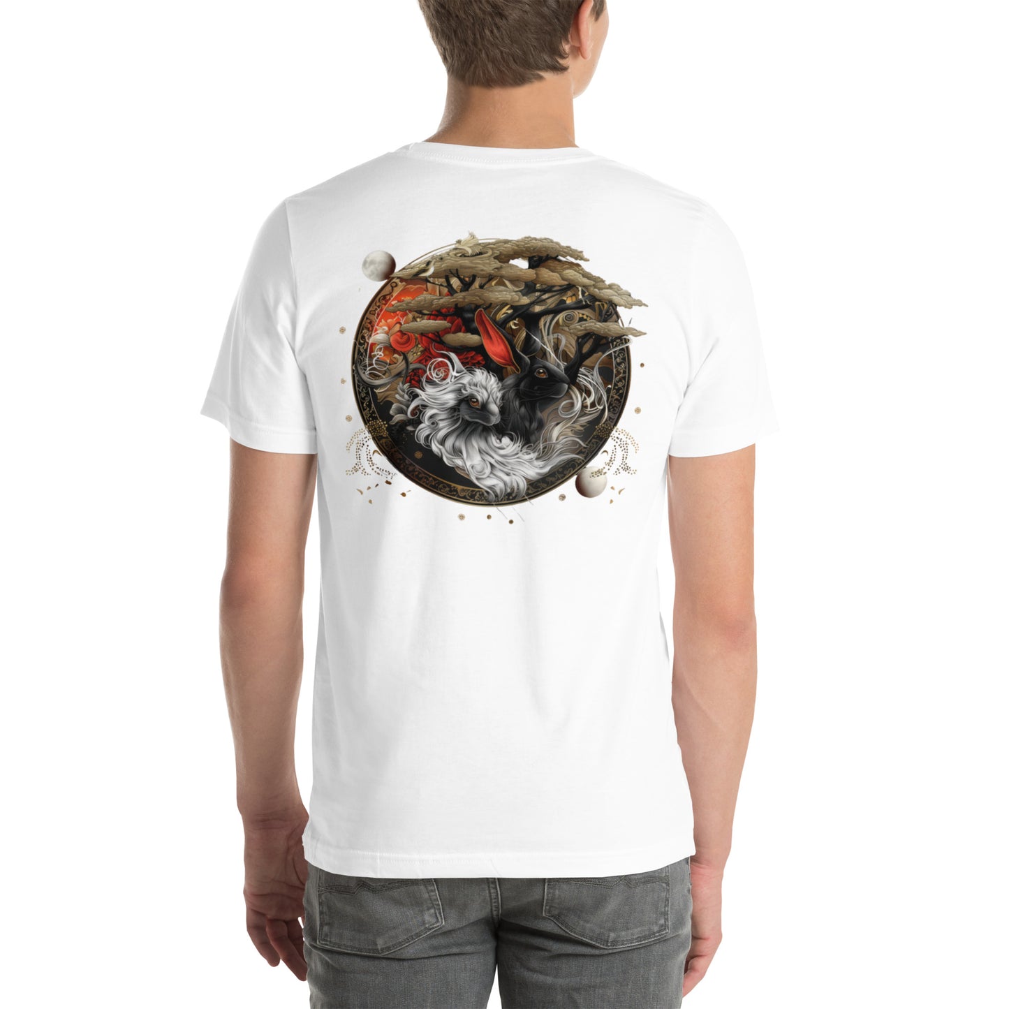 Misty Meadows Inspired T-shirt v11 - Print on Back