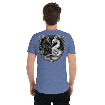 Dueling Dragons Experience Short sleeve t-shirt - Back - Design 8