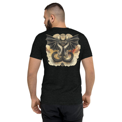 Dueling Dragons Experience Short sleeve t-shirt - Back - Design 7