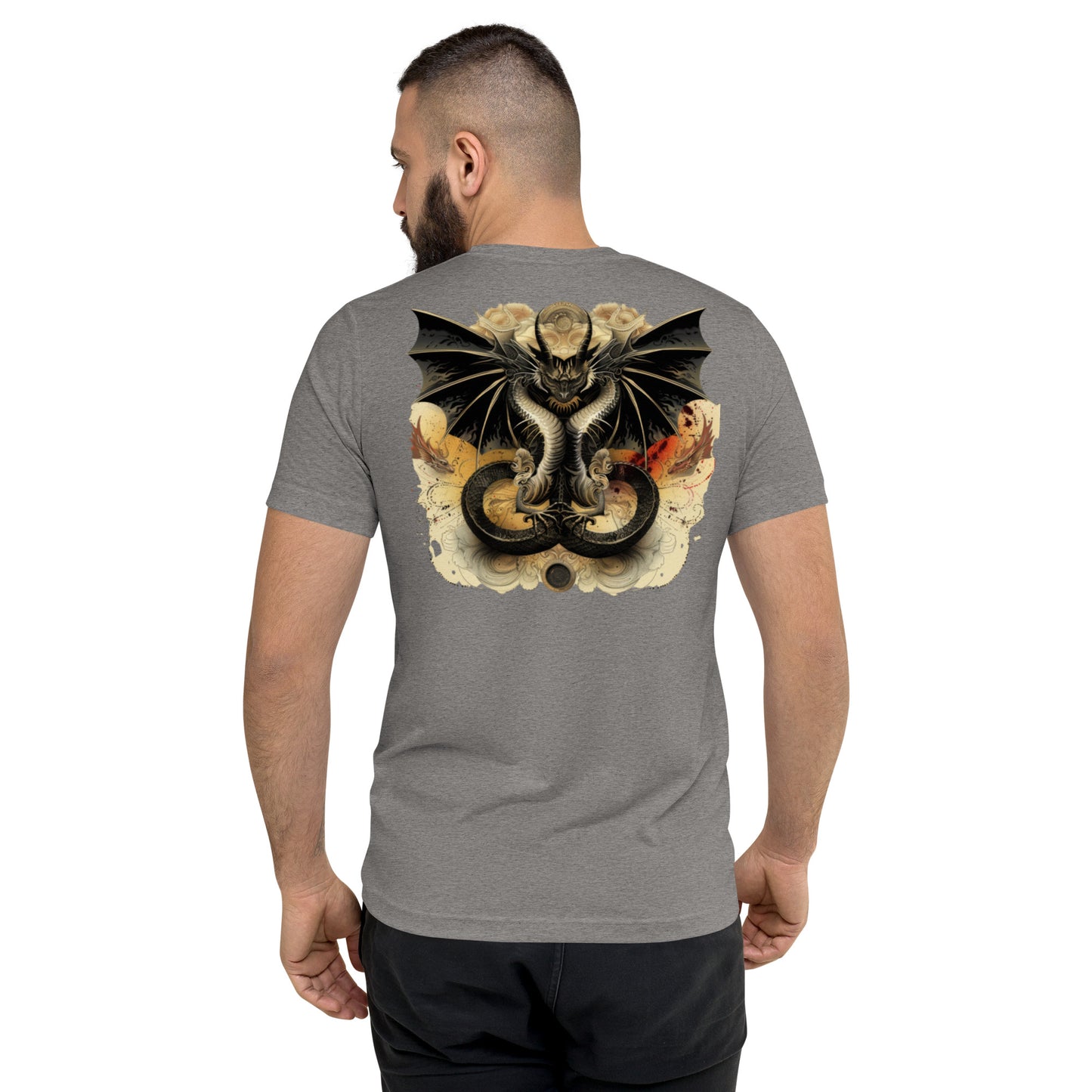 Dueling Dragons Experience Short sleeve t-shirt - Back - Design 7