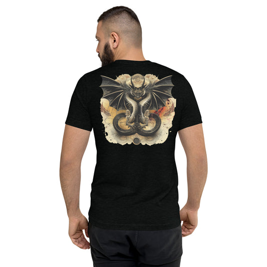 Dueling Dragons Experience Short sleeve t-shirt - Back - Design 7