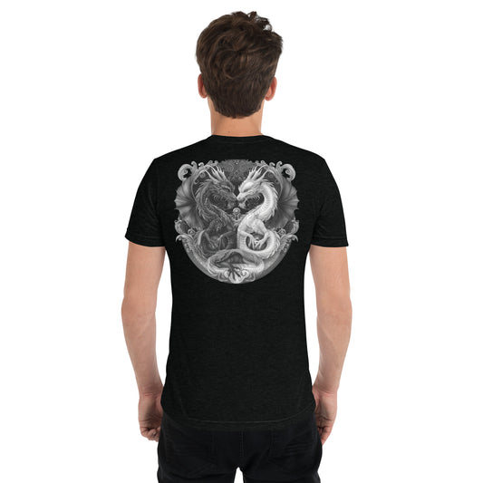 Dueling Dragons Experience Short sleeve t-shirt - Back - Design 8