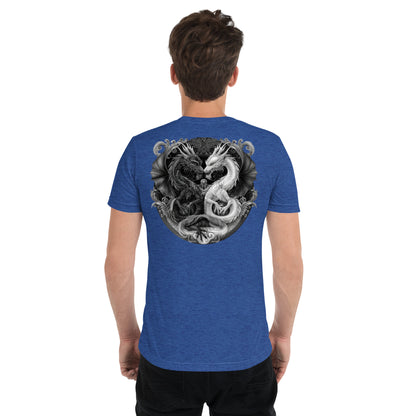 Dueling Dragons Experience Short sleeve t-shirt - Back - Design 8