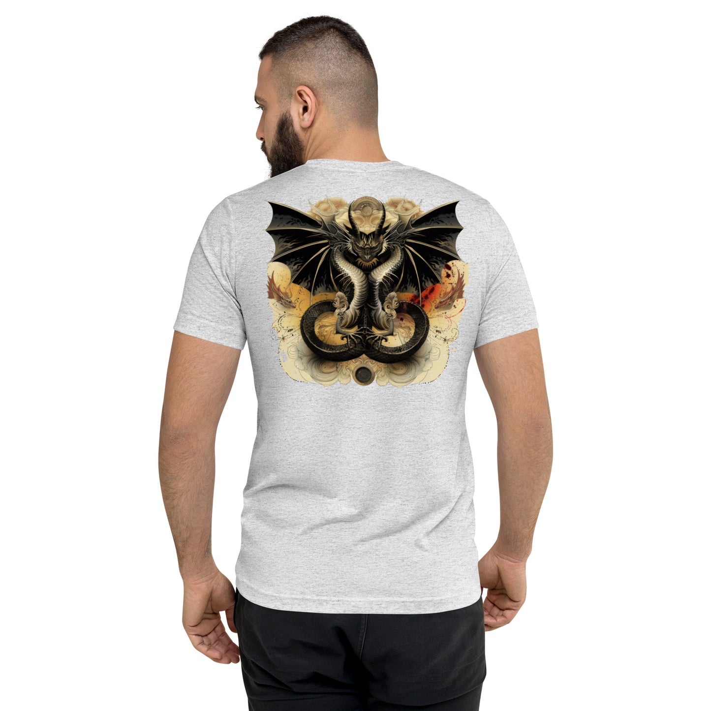 Dueling Dragons Experience Short sleeve t-shirt - Back - Design 7