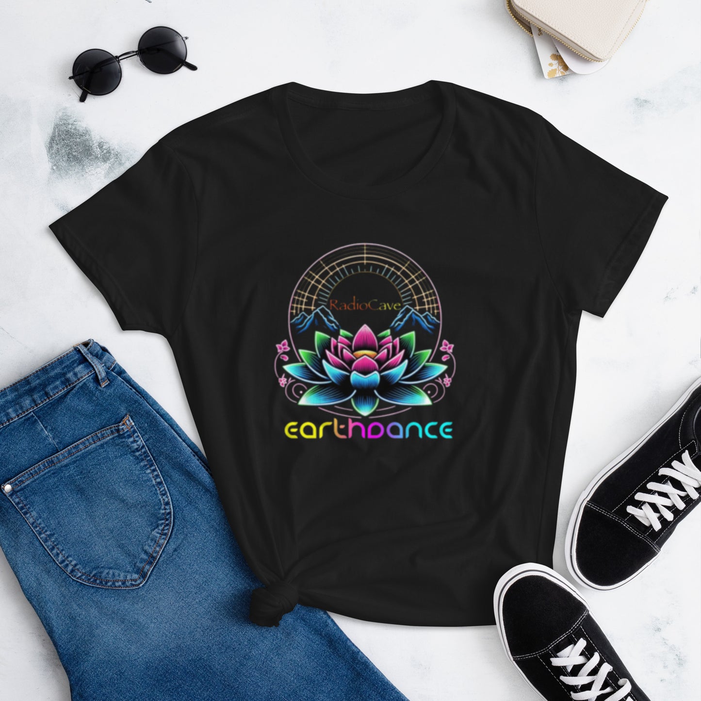Earthdance RadioCave Women's Short Sleeve T-Shirt