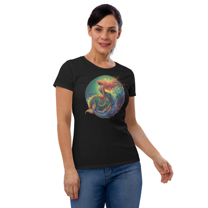 Misty Meadows Inspired Women's short sleeve t-shirt v5 - Print on Front