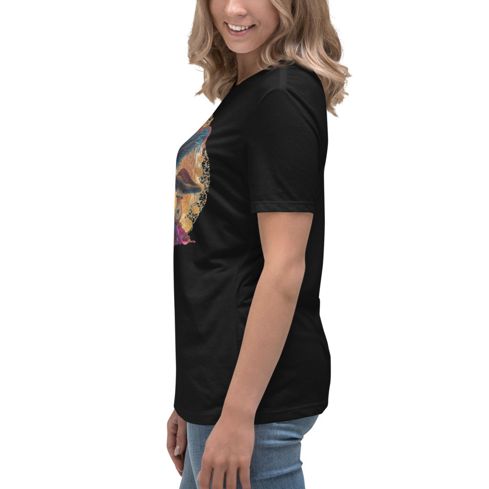 Misty Meadows Inspired Women's Relaxed T-Shirt v4 - Print on Front