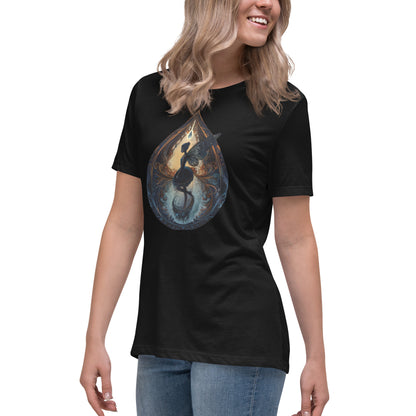 Misty Meadows Inspired Women's Relaxed T-Shirt v1 - Print on Front