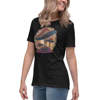 Misty Meadows Inspired Women's Relaxed T-Shirt v4 - Print on Front