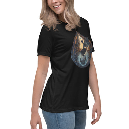 Misty Meadows Inspired Women's Relaxed T-Shirt v1 - Print on Front