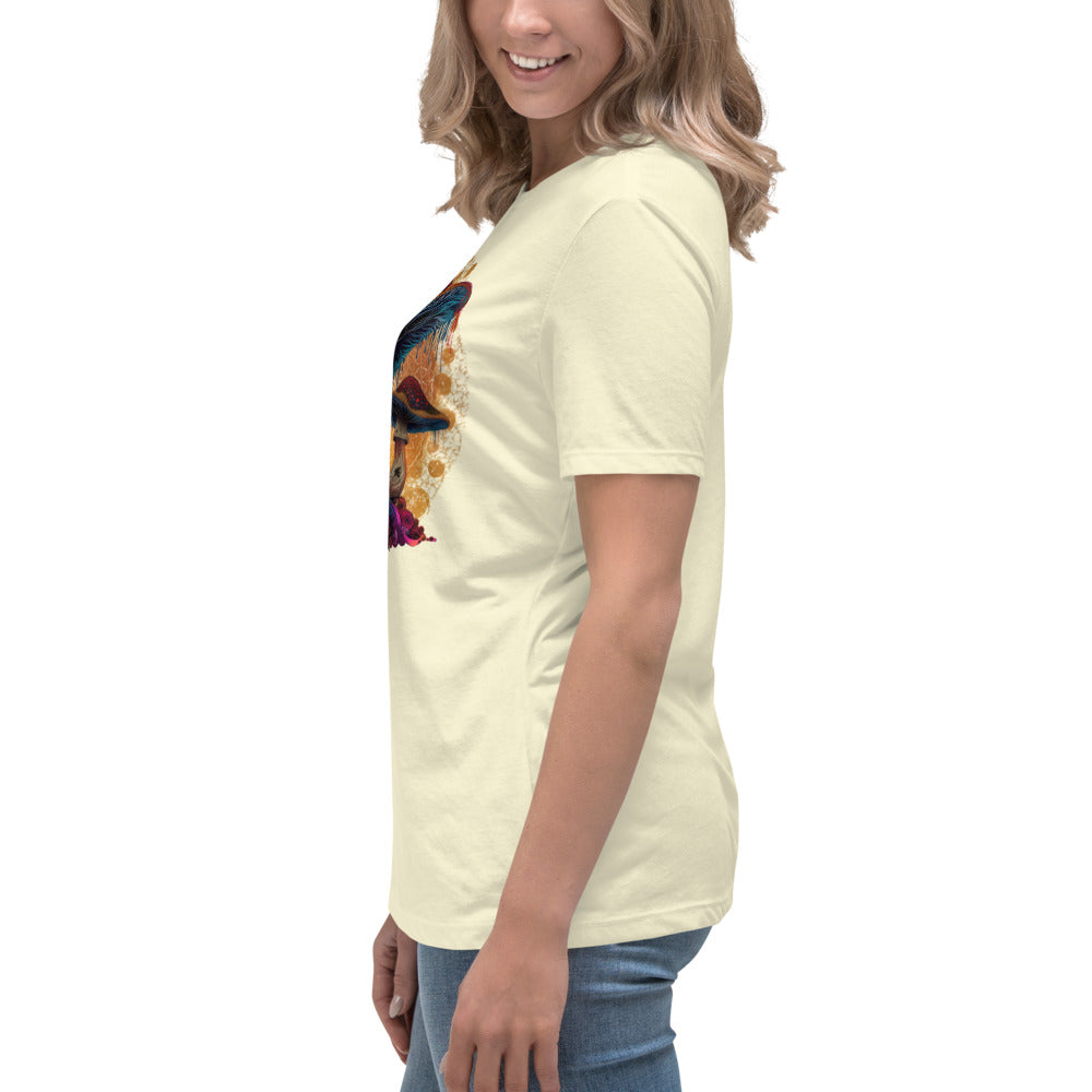 Misty Meadows Inspired Women's Relaxed T-Shirt v4 - Print on Front