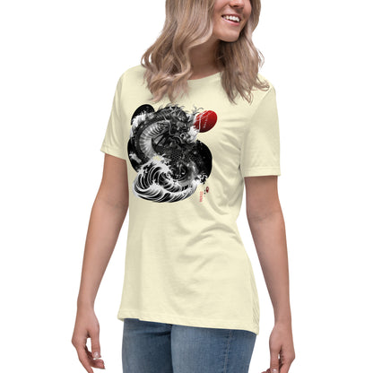 Dueling Dragons Experience Women's Relaxed T-Shirt -- Front - Design 19