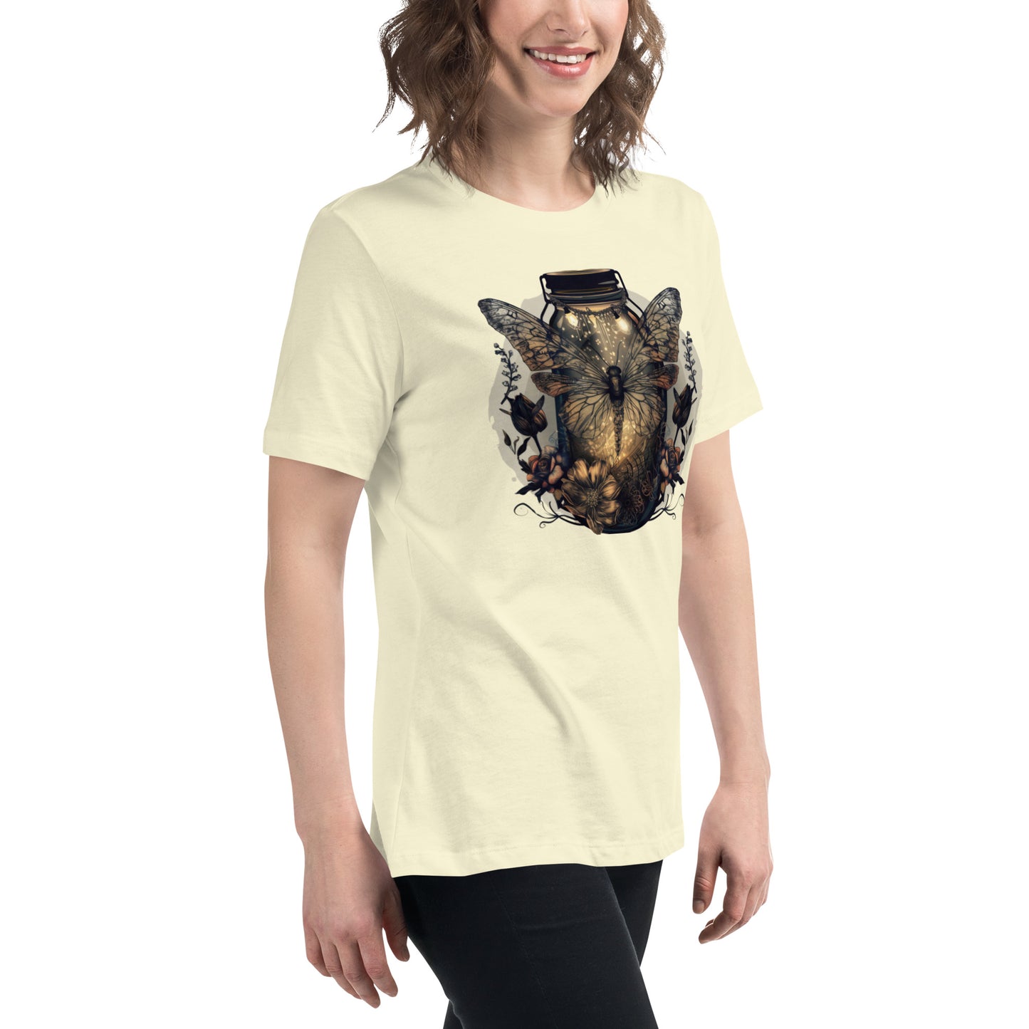 Misty Meadows Inspired Women's Relaxed T-Shirt v2 - Print on Front