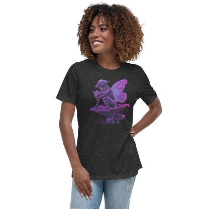 Misty Meadows - Reading Fairy T-shirt v5 - Print on Front