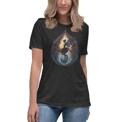 Misty Meadows Inspired Women's Relaxed T-Shirt v1 - Print on Front