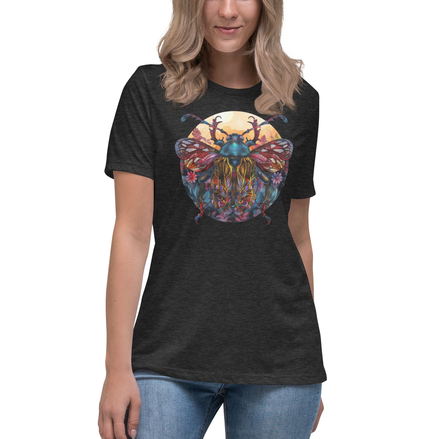 Misty Meadows Inspired Women's Relaxed T-Shirt v3 - Print on Front