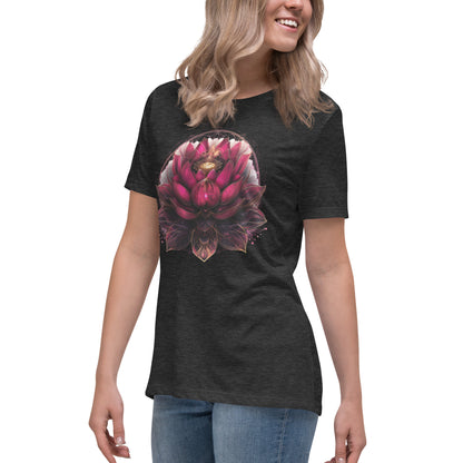 Misty Meadows - Lotus Flower T-shirt v1 - Print on Front