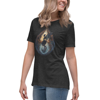 Misty Meadows Inspired Women's Relaxed T-Shirt v1 - Print on Front