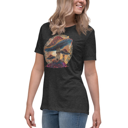 Misty Meadows Inspired Women's Relaxed T-Shirt v4 - Print on Front