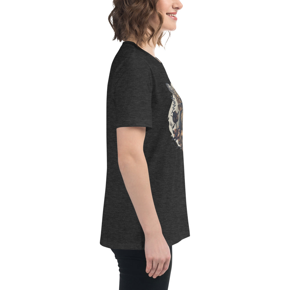 Misty Meadows Inspired Women's Relaxed T-Shirt v2 - Print on Front