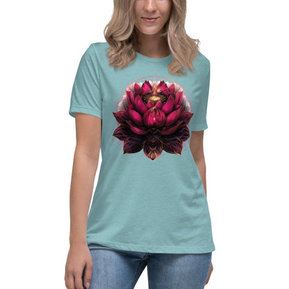 Misty Meadows - Lotus Flower T-shirt v1 - Print on Front