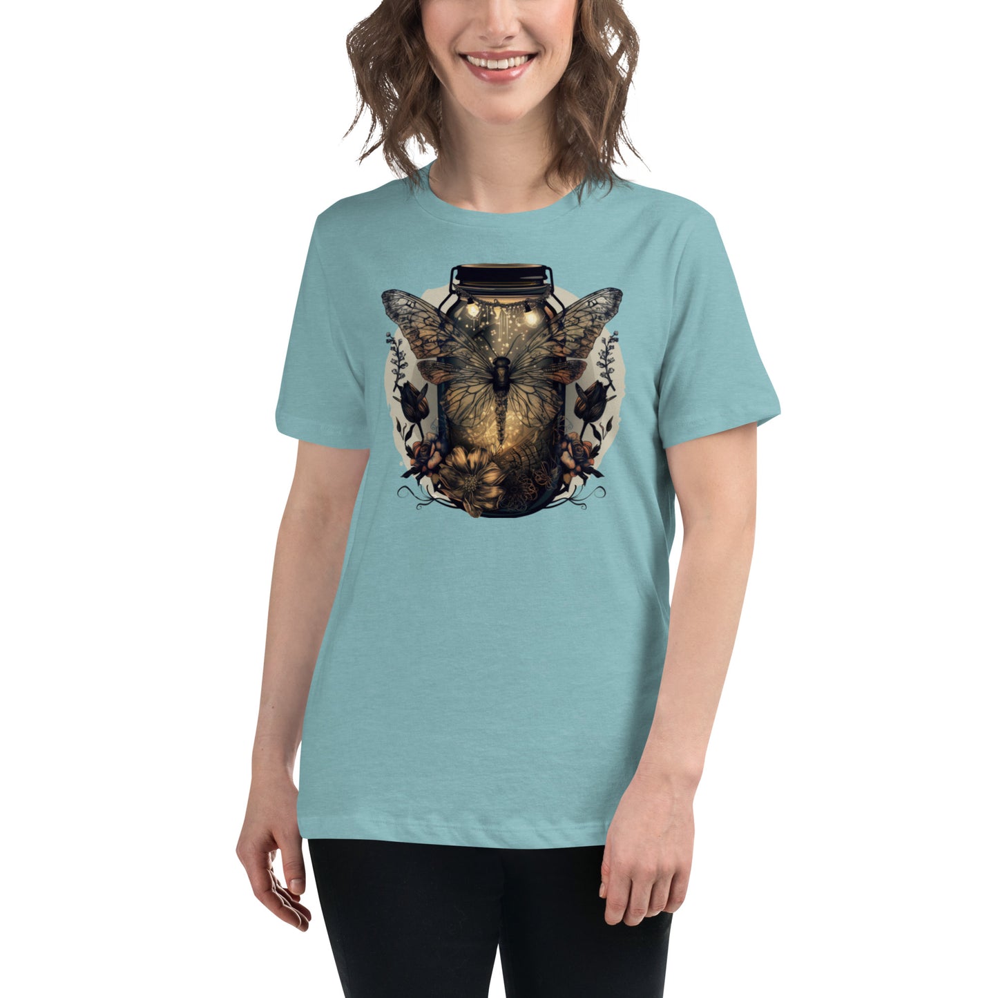 Misty Meadows Inspired Women's Relaxed T-Shirt v2 - Print on Front