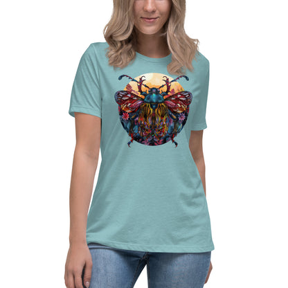 Misty Meadows Inspired Women's Relaxed T-Shirt v3 - Print on Front