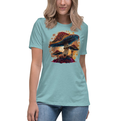 Misty Meadows Inspired Women's Relaxed T-Shirt v4 - Print on Front