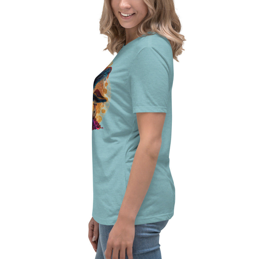 Misty Meadows Inspired Women's Relaxed T-Shirt v4 - Print on Front