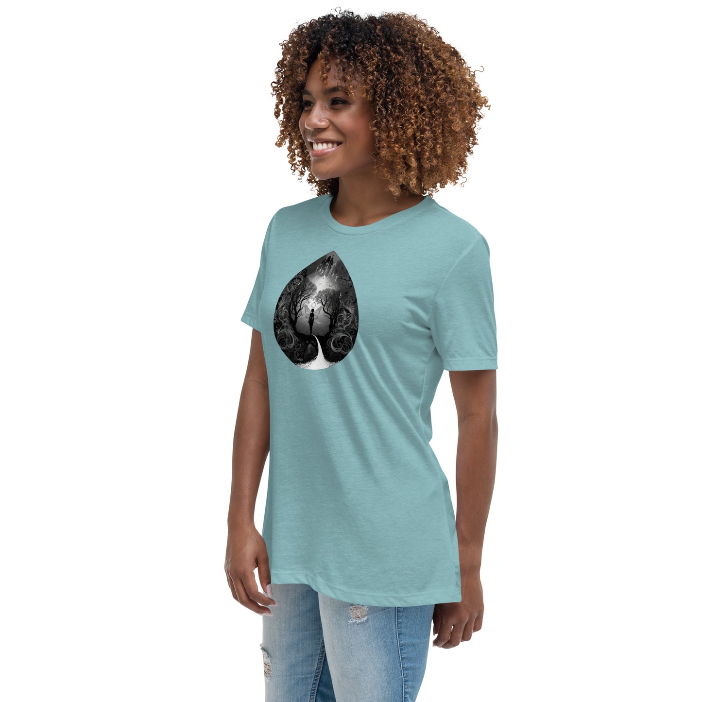 Misty Meadows Inspired Women's Relaxed T-Shirt - Front - Design 22